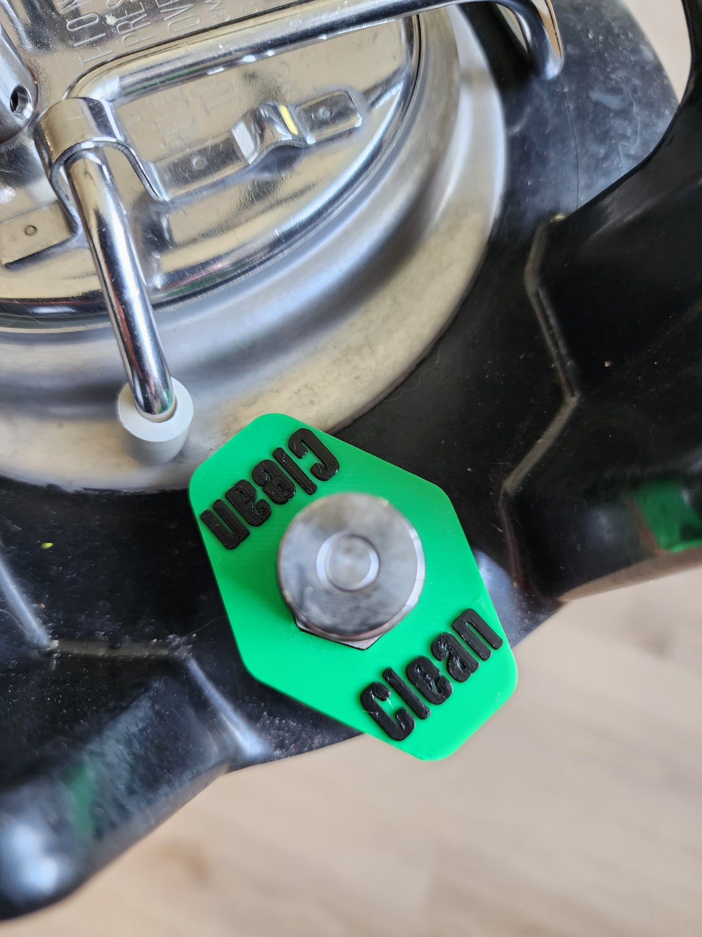 Clean / Dirty Keg Ring