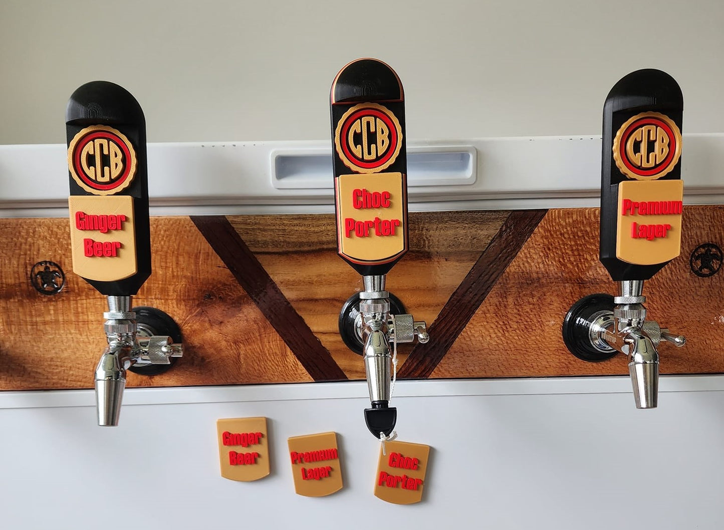 Central Coast Brewery Magnetic Face Beer Tap Handle